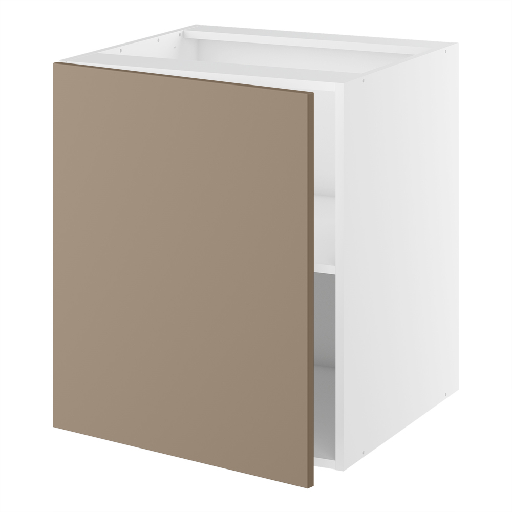 Underskab, 1 låge, 1 hylde. H:704 B:500 D:580