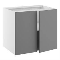 Kitchn Hyldeskab 1 hylde og 2 låger H:704 D:580 B:1000