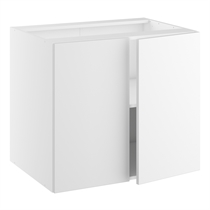 Hyldeskab 1 hylde og 2 låger H:704 D:580 B:1000