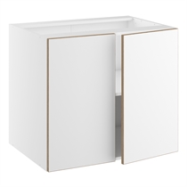 Hyldeskab 1 hylde og 2 låger H:704 D:580 B:1000