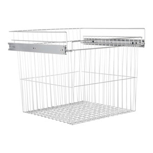Kitchn Vasketøjskurv med skinner fuldudtræk B:600