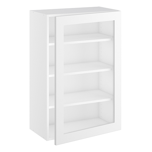 Kitchn Vitrineskab 3 hylder og 1 låge H:896 D:320 B:400