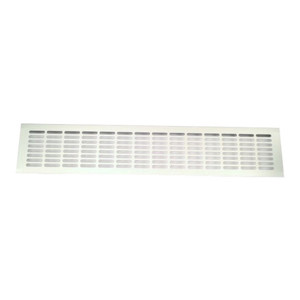 Kitchn Ventilationsrist - Aluminium, til montering i sokkel H:86 B:500
