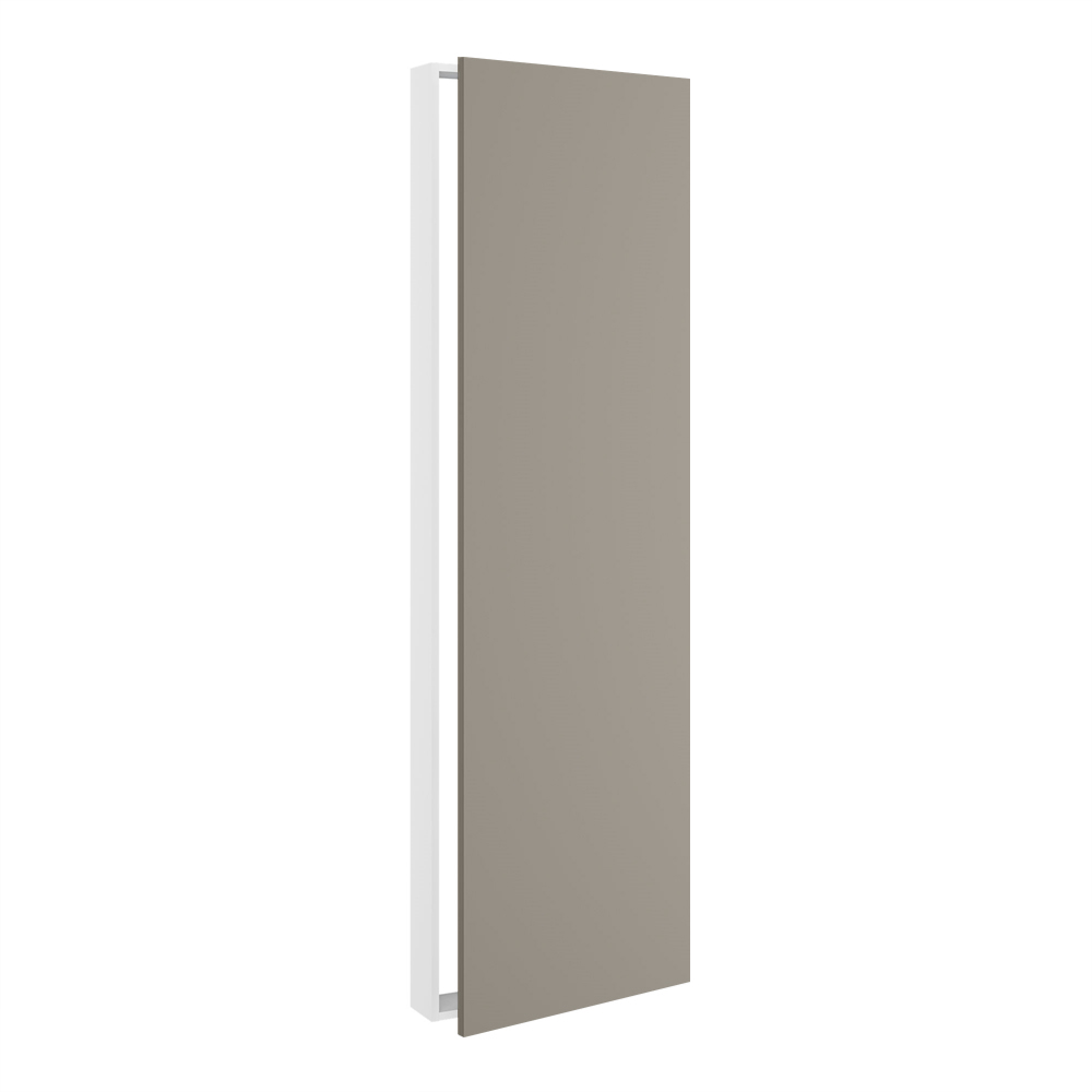 Installationsramme, 1 låge (leveres usamlet). H:2144 B:600 D:123