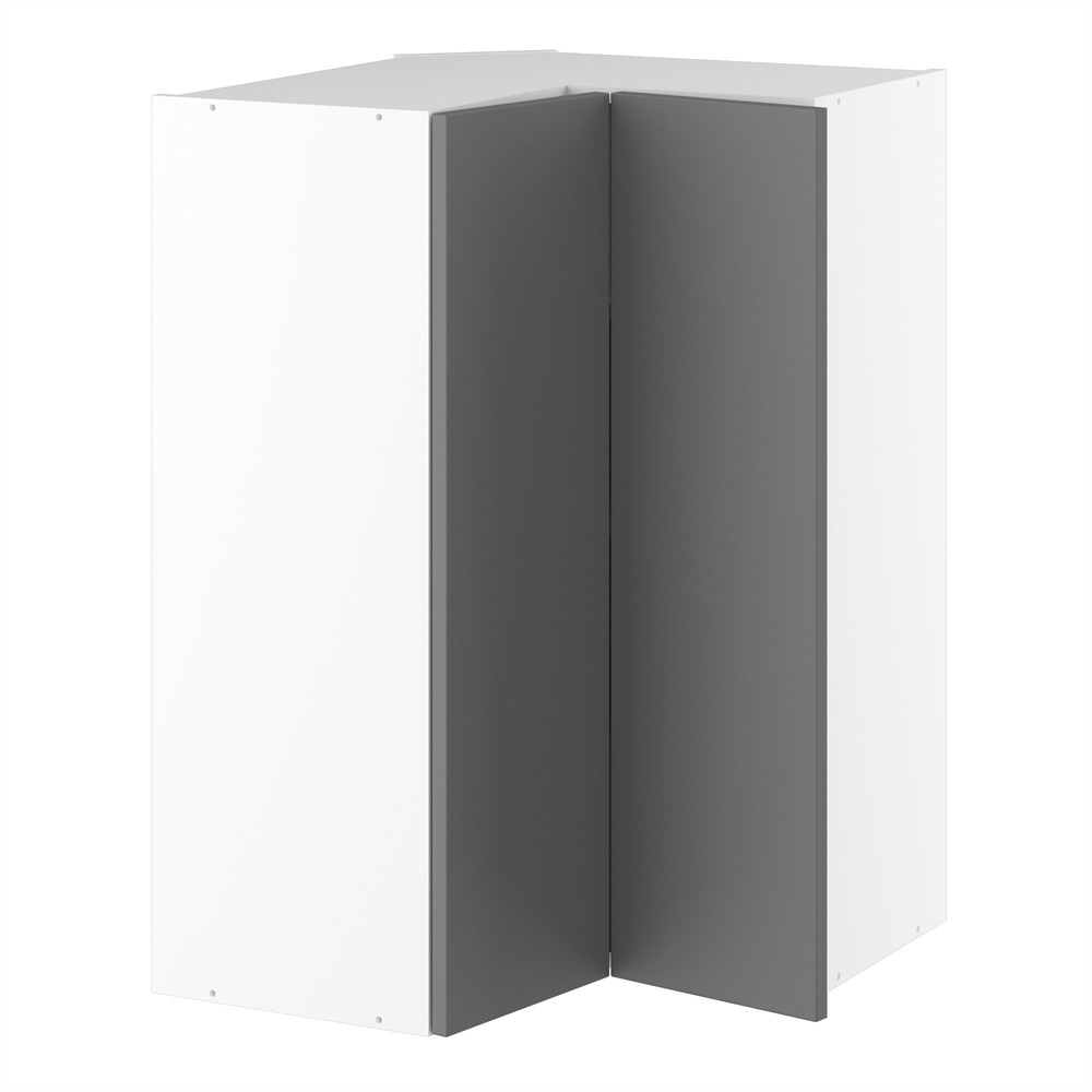 Kitchn Vinkeloverskab m/3 hylder Låger:256. H:896 D:320 B:600