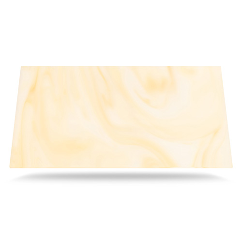Golden onyx Corian bordplade på mål