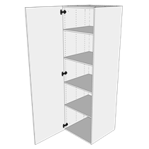 Multi-Living Køkken hyldeskab i Wien H: 195,2 cm D: 60,0 cm - 2 låger inklusiv 4 hylder - Bredde: 100 cm